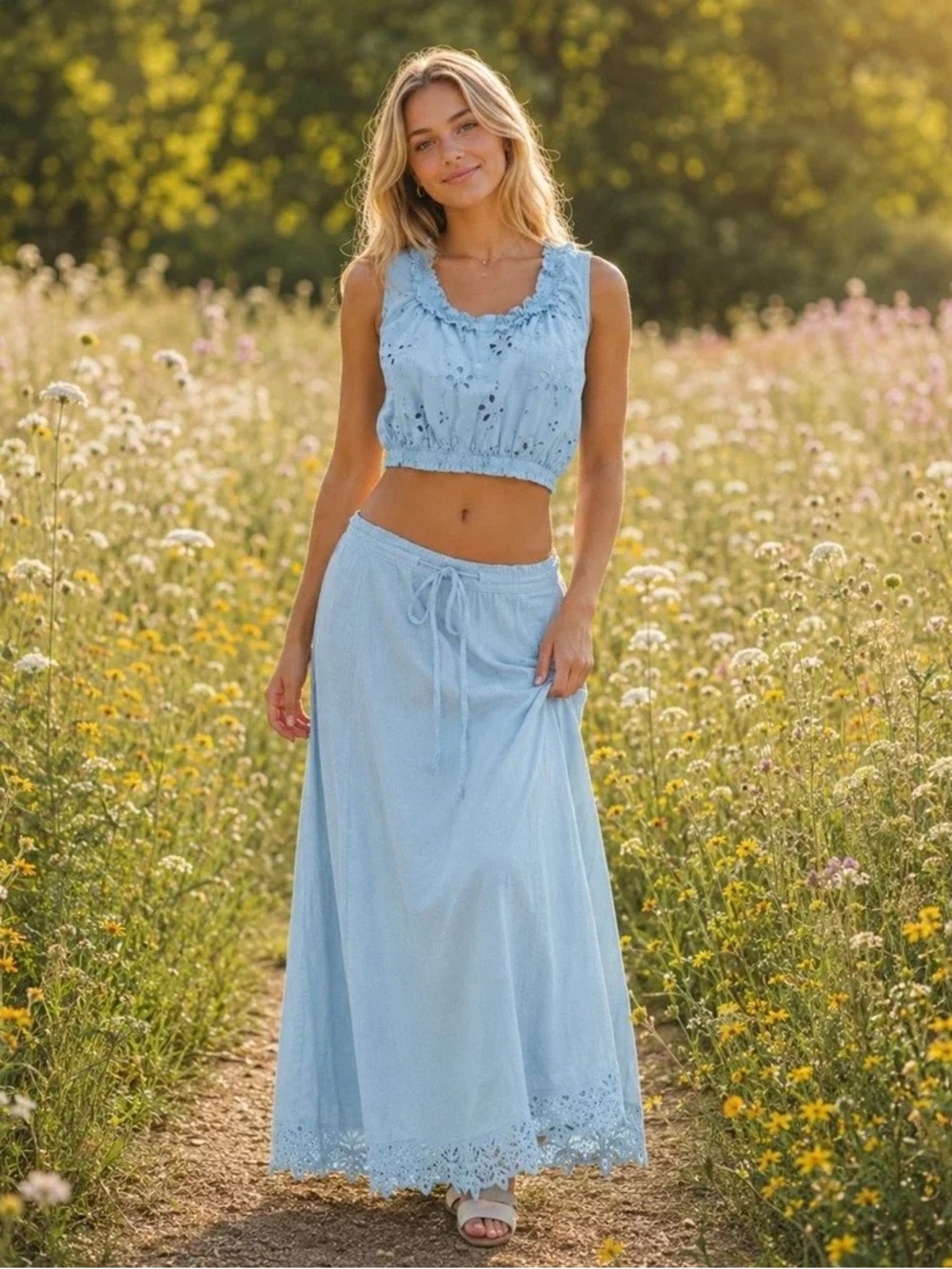 NWT FREE PEOPLE MADELYN SET